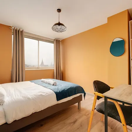 Appartement Vue Sur Le Palais - Gare Congres - Parking - T3 Nancy