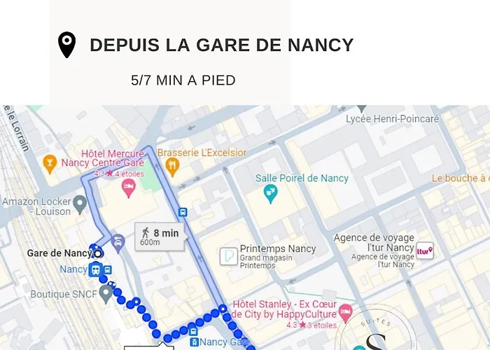 Vue Sur Le Palais - Gare Congres - Parking - T3 Apartamento