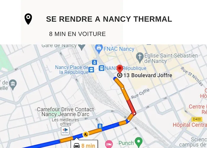 Apartamento Vue Sur Le Palais - Gare Congres - Parking - T3 Nancy